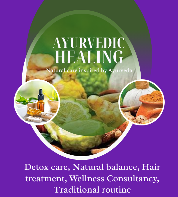 detox care, natural balance, hair treatment, wellness consultancy, traditional routine